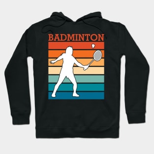 Badminton Player Hoodie